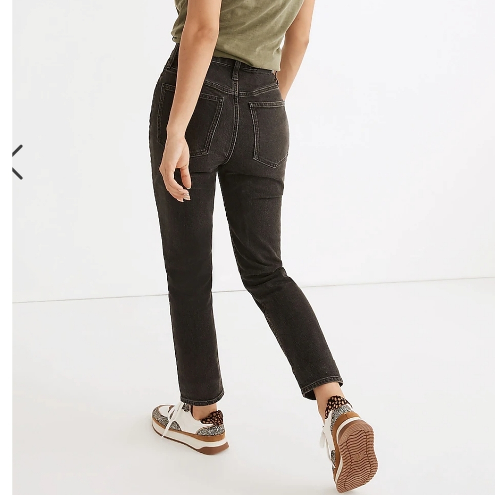 Madewell The Curvy Perfect Vintage Jean in Lunar Wash size 25